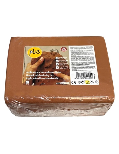 [1387454] Argile à modeler Plus 5kg terra cotta