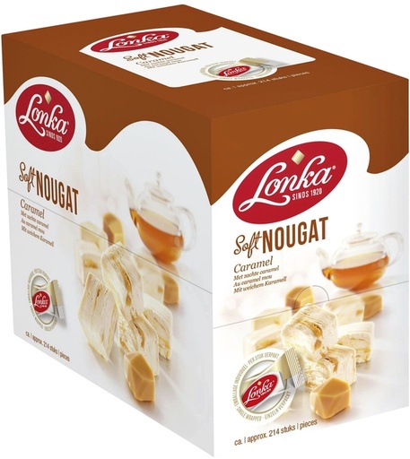 [1388617] Nougat Lonka caramel doos 214 stuks