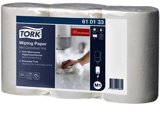 [1388424] Papier d'essuyage Tork M1 Advanced 610133 1 épaisseur 120m blanc