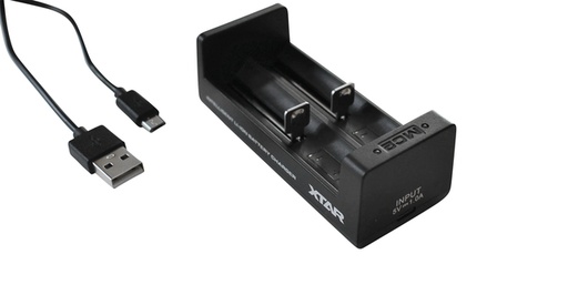 [1388458] Chargeur batterie MAUL XTAR MC2 pour 2 batteries