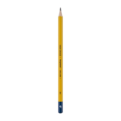 [640300] Crayon graphite Bruynzeel Burotek 4H gris