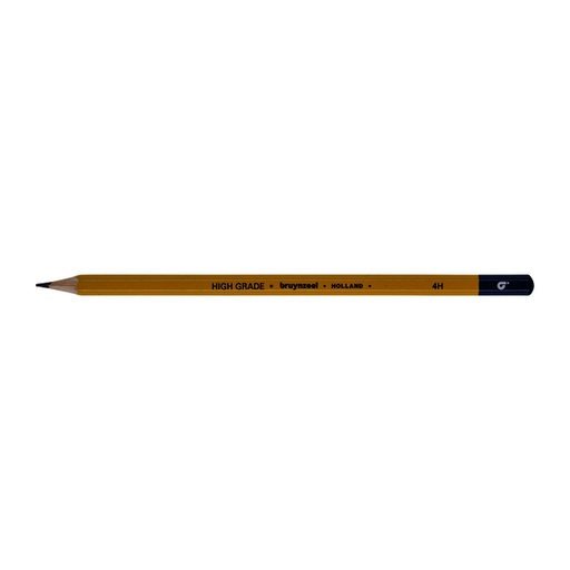 [640300] Crayon graphite Bruynzeel Burotek 4H gris
