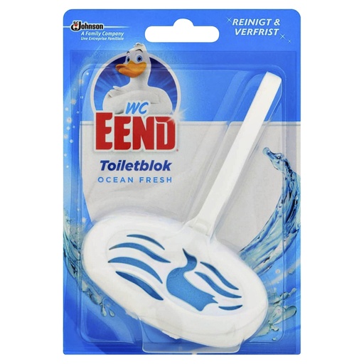 [1388621] Bloc toilette WC-Eend avec support Ocean Fresh