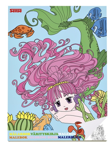 [1388563] Album de coloriage Haza Sense sirène