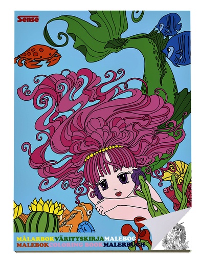 [1388563] Album de coloriage Haza Sense sirène