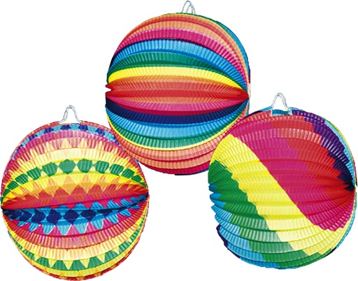 [1388564] Bol-lampion 23cm assorti