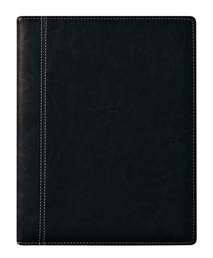 [1388529] Agenda 2025 Timing Palermo 7 jours/2 pages spirale noir 6 langues