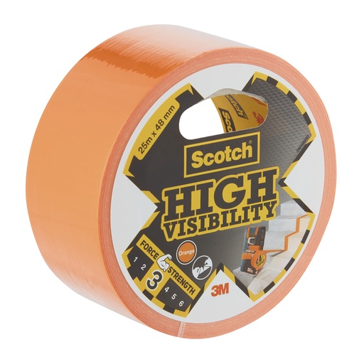 [1388820] Ruban adhésif Scotch High Visibility 25mx48mm orange