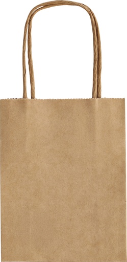 [1388934] Sac en papier avec poignées 125g/m² 120x150x55mm kraft naturel lot 20 pièces