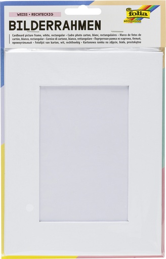 [1388938] Fotoframe Folia 166x216mm karton wit