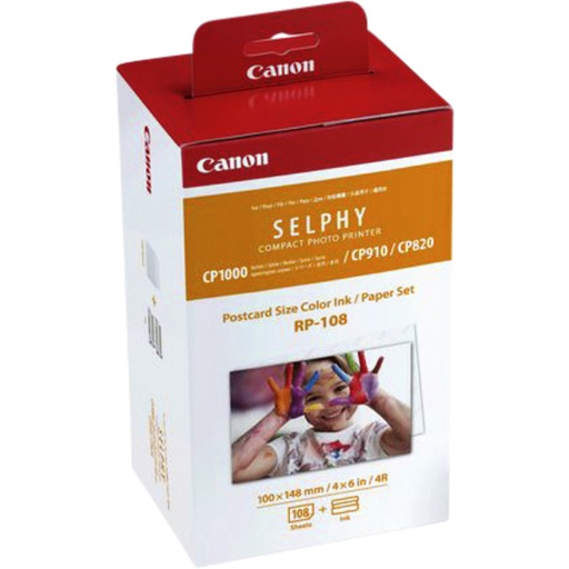 [1388865] Fotopapier Canon RP-108 10x15cm + inktcartridge 108vel