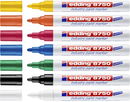 [1388996] Lakmarker edding 8750 industrie rood