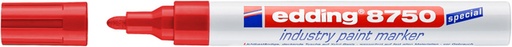 [1388996] Paintmarker edding 8750 industrie 2-4mm rood