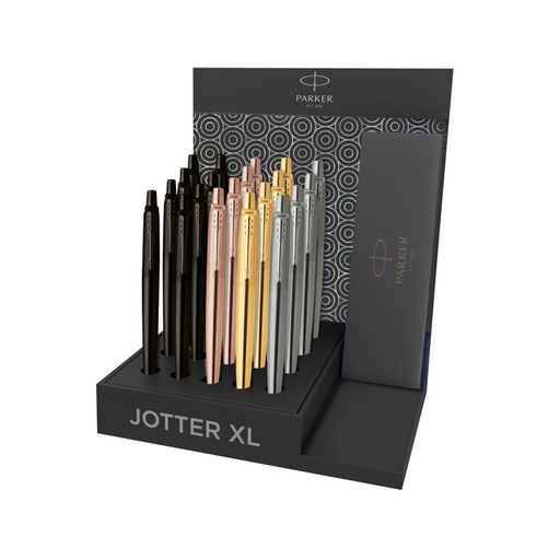 [1388991] Stylo bille Parker Jotter XL Monochrome assorti Medium 20 pièces