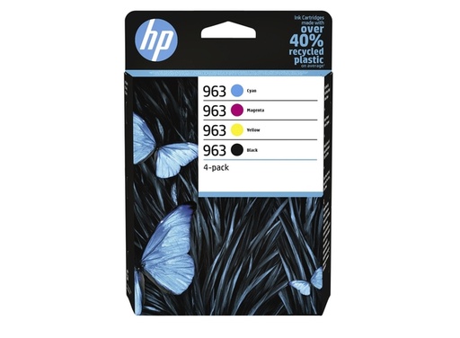 [1391592] Inktcartridge HP 6ZC70AE 963 zwart + 3 kleuren