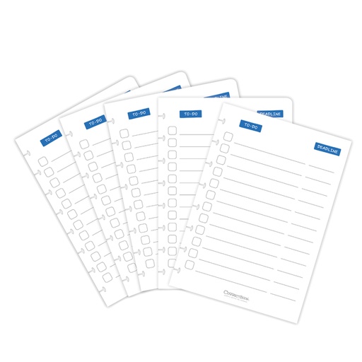 [1391533] Uitbreidingsset Correctbook A5 to-do 5 bladen