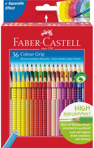 [1396584] Crayons de couleur Faber-Castell 2001 assorti set 36 pièces