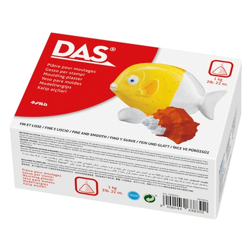 [1388976] Gipspoeder DAS 1000 gram wit