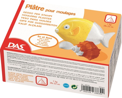 [1388976] Plâtre en poudre DAS blanc 1000g