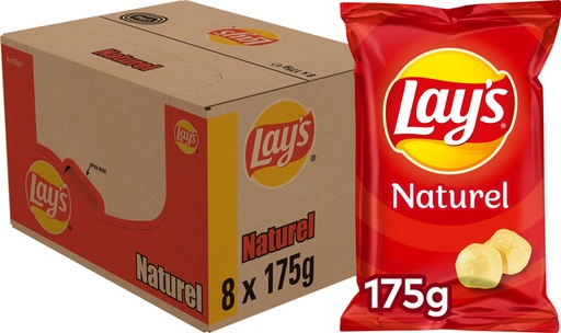 [1396607] Chips Lay's Naturel 175g