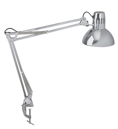 [1391624] Bureaulamp MAUL Study met tafelklem chroom excl. LED lamp