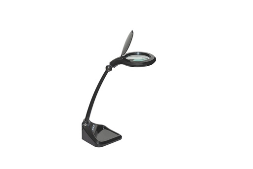 [1391637] Lampe loupe MAULiris LED intensité variable noir