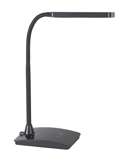 [1391625] Bureaulamp MAUL Pearly LED voet dimbaar colour vario zwart