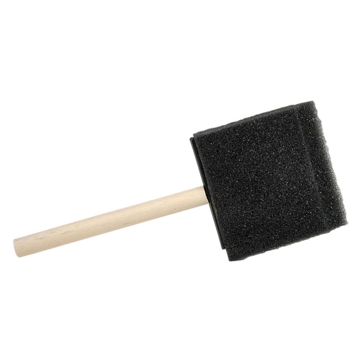 [1387632] Brosse en mousse Conda 3 75mm manche bois 12 pièces