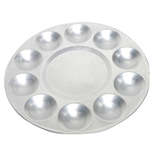 [1387598] Palette Conda ronde 17cm aluminium