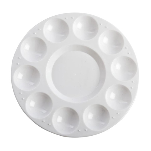 [1388001] Palette Conda ronde 17cm plastique