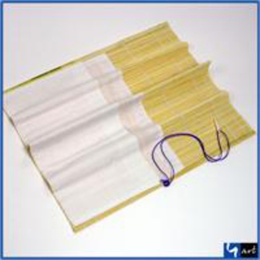 [1387645] Etui pinceaux enroulable Conda 33x33cm bambou