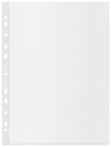 [1397056] Pochette Esselte Recycle A4 PP 70mu 11 trous transparent 100 pièces