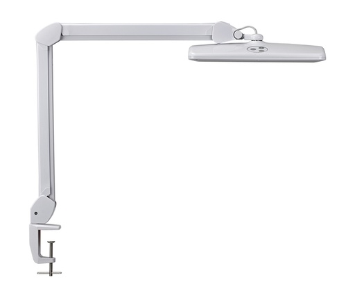[1388880] Lampe de bureau MAULintro LED avec pince dimmable blanc