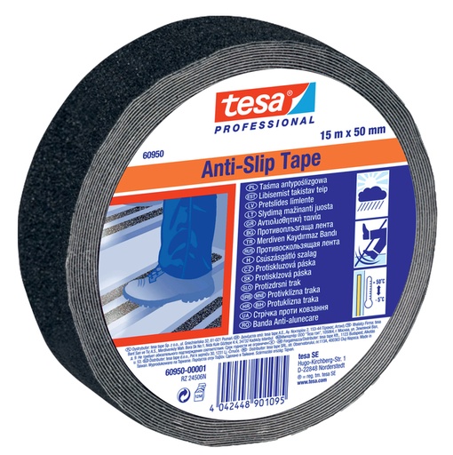 [1397043] Antisliptape tesa® Professional 60950 50mmx15m zwart