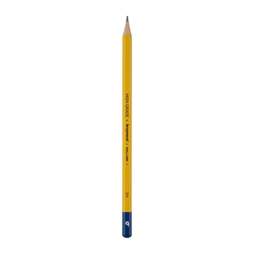 [640299] Crayon graphite Bruynzeel Burotek 3H gris