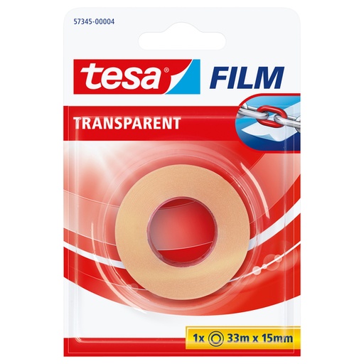 [1397010] Ruban adhésif tesafilm® 33mx15mm transparent blister