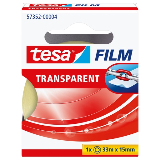 [1396971] Plakband tesafilm® 33mx15mm Transparant in doosje