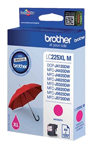 [404256] Inktcartridge Brother LC-225XLM rood