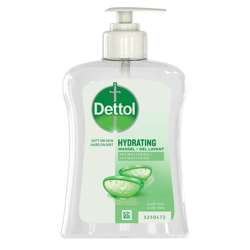 [1397858] Handzeep Dettol Hydrating Aloe Vera antibacterieël 250ml