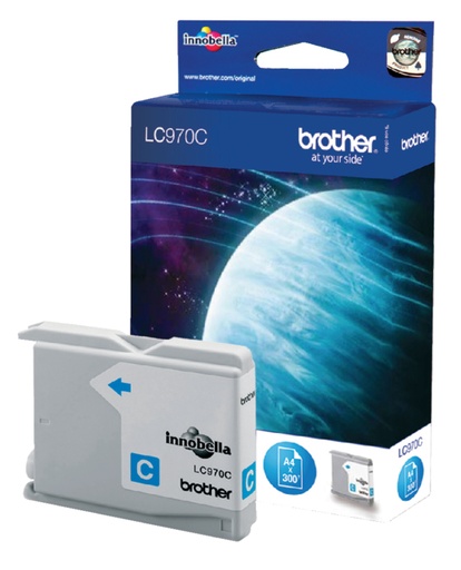 [411850] Inktcartridge Brother LC-970C blauw