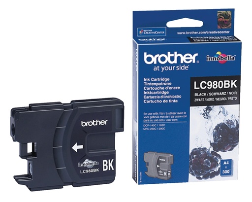 [412215] Cartouche d’encre Brother LC-980BK noir