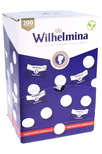 [1396939] Pepermunt Wilhelmina doos 200 stuks