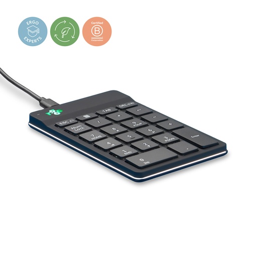 [1397964] Pavé numérique ergonomique R-Go Break filaire noir
