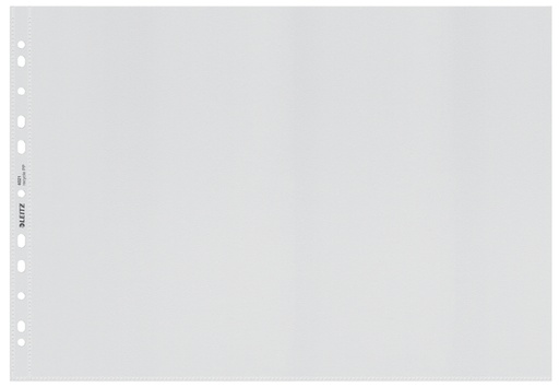 [1398118] Pochette Leitz Recycle A3 PP 11 perforations paysage transparent 25 pièces