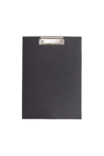 [1400069] Porte-bloc MAUL A4 portrait 2 aimants au dos PVC noir