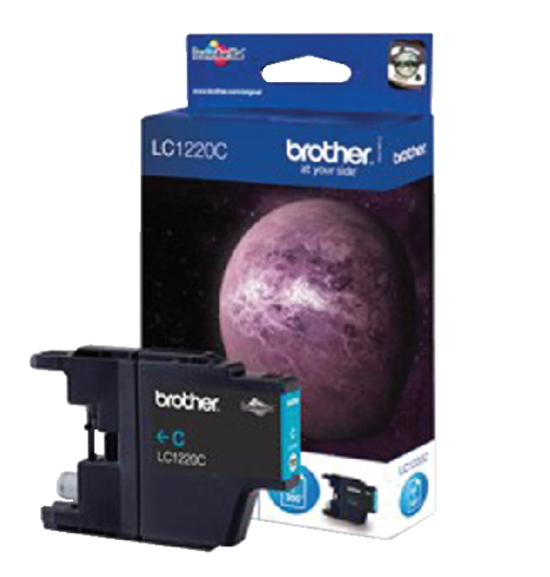 Inktcartridge Brother LC-1220C blauw