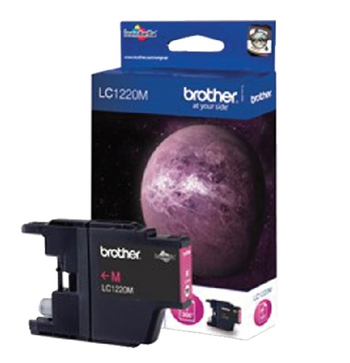 [411136] Inktcartridge Brother LC-1220M rood
