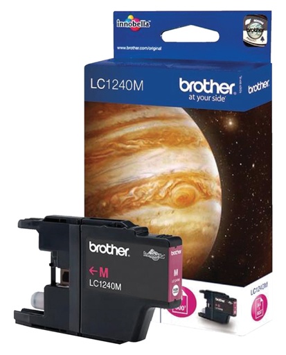 [411098] Inktcartridge Brother LC-1240M rood