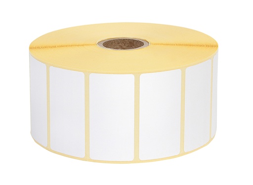 [1397587] Labeletiket IEZZY Zebra 880199-025D 51x25mm 25mm wit permanent 2580st