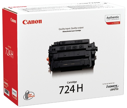 [412204] Cartouche toner Canon 724H noir